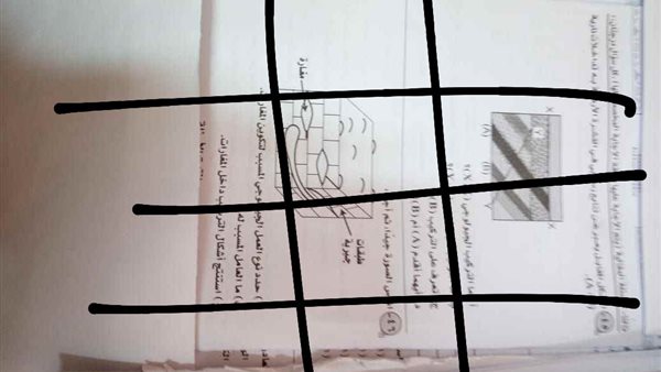 أجزاء مزعومة لامتحان