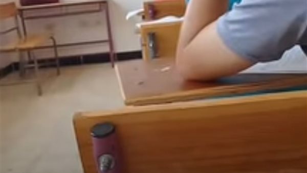 جانب من الفيديو المتداول