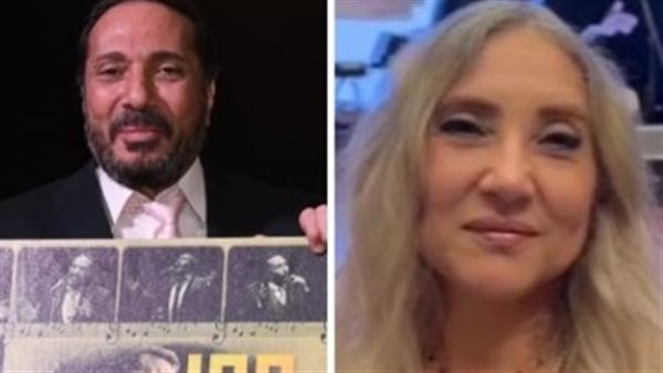 علي الحجار وزوجته