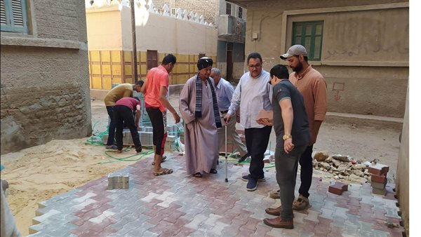 تطوير شوارع منفلوط