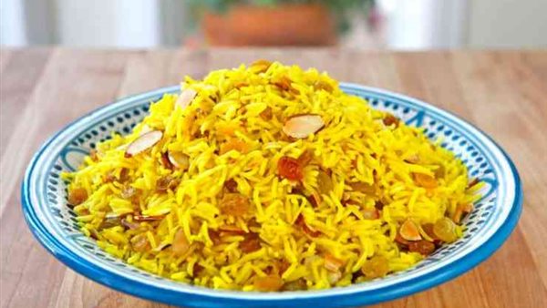 طريقة عمل رز بسمتي