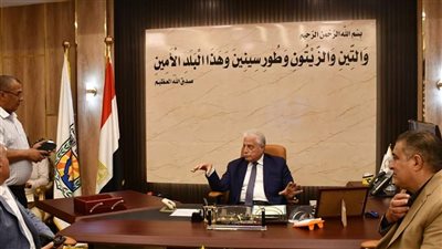 محافظ جنوب سيناء يستقبل رئيس جهاز تعمير سيناء لبحث خطة الجهاز
