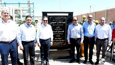 افتتاح مشروع ربط غازات حقل ريفين على مجمع غازات الصحراء الغربية بالإسكندرية