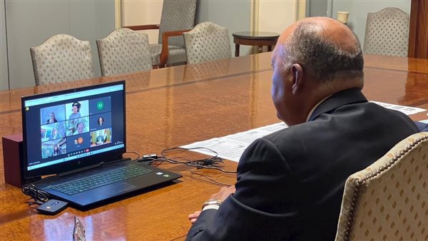 وزير الخارجية سامح