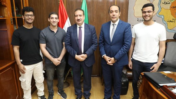 محافظ المنوفية يستقبل