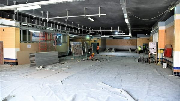 تقدم الأعمال بمحطة