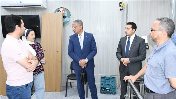 محافظ الفيوم يتفقد