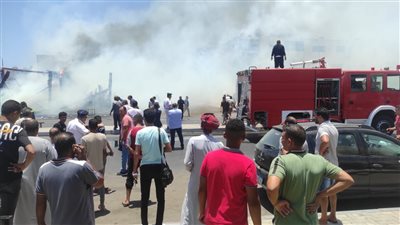 أحد متضرري حريق بمحلات تجارية بشرم الشيخ: خسائري تقترب من 800 ألف جنيه والعوض على الله