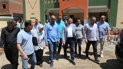 استعداد لدخول الخدمة.. محافظ المنوفية يتابع الأعمال النهائية لمدرسة كفر هورين 