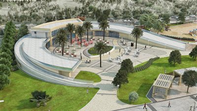 به ساحة تحمل اسم الأبنودي.. الداودي يستعرض التصميم الجديد لكورنيش قنا