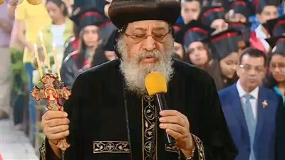 البابا تواضروس: قررت أن تكون العظة الأولى من كاتدرائية الإسكندرية بعد تحسن صحتي
