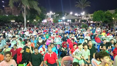 حضور جماهيري كبير باستاد المنصورة لمشاهدة مباراة القمة