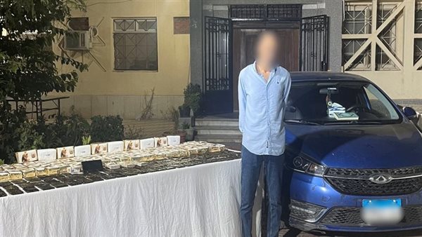 المتهم والمضبوطات