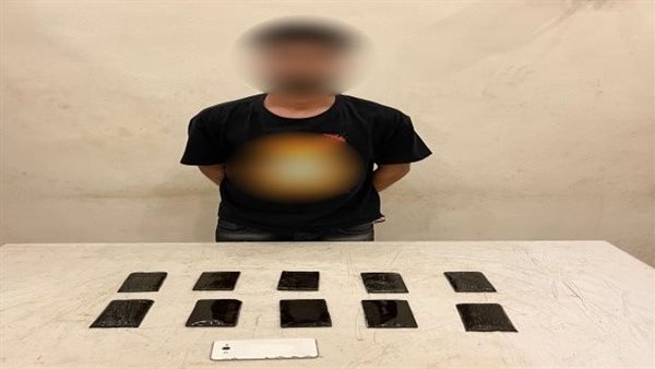 المتهم والمضبوطات