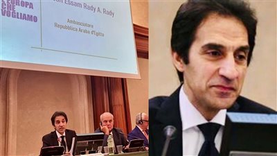 سفير مصر أمام مجلس الشيوخ الإيطالي: نستضيف 9 ملايين شخص نسميهم ضيوفًا