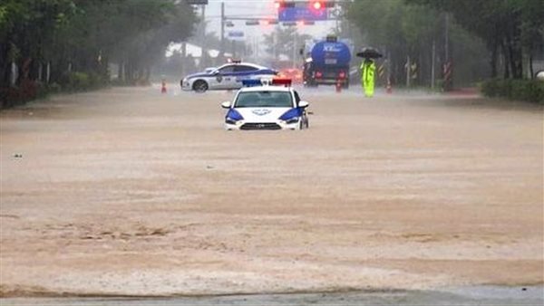 الأمطار بكوريا الجنوبية