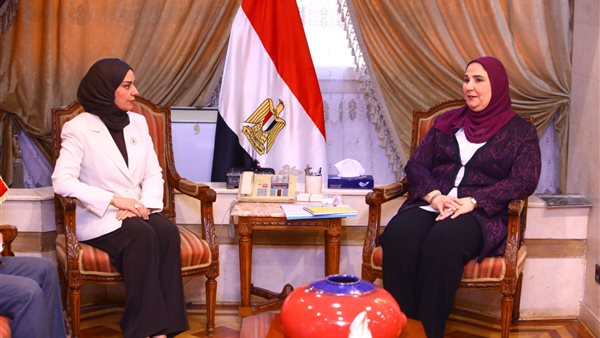 وزيرة التضامن مع