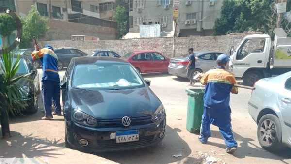 رفع مخلفات القمامة