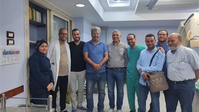 لأول مرة بالصعيد.. إجراء حالة ناسور شرياني وريدي بالمخ بمستشفى قنا العام