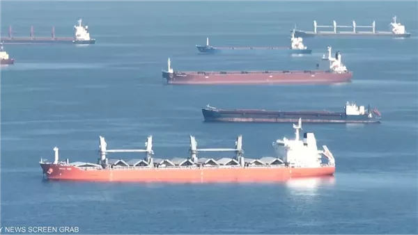 تصدير الحبوب عبر