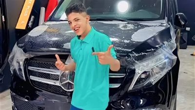 معاه مرسيدس.. تعرف على سعر سيارة التيك توكر محمود حديدة 