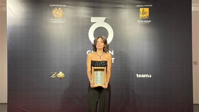 أول تعليق لمخرجة فيلم من عمل الشيطان بعد فوزه بجائزة في مهرجان اليريفان السينمائي الدولي