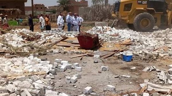 محافظ الفيوم إزالة