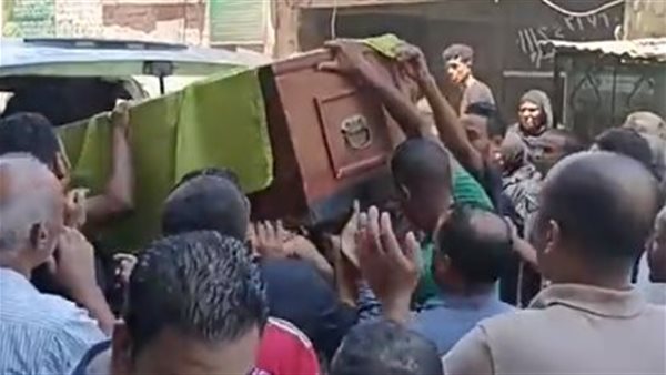 جنازة أحد ضحايا انهيار