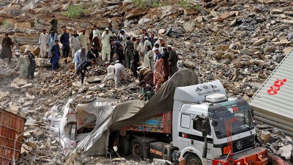 انهيارات أرضية في