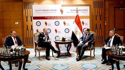 وزير البترول يبحث مع رئيس شركة ستامين العالمية للذهب تعزيز العلاقات المشتركة