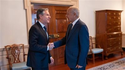أبو الغيط وبلينكن يفتتحان الحوار الاستراتيجي بين الجامعة العربية ووزارة الخارجية الأمريكية
