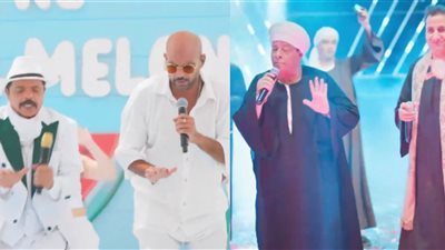 غناء محمد هنيدي مع شارموفرز وفرح شعبي لـ شيبة والحكمدار.. أبرز لقطات الإعلان الرسمي لفيلم مرعي البريمو