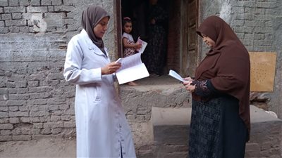 تطعيم 66 ألف طفل ضمن المبادرة الرئاسية 100 يوم صحة بالدقهلية