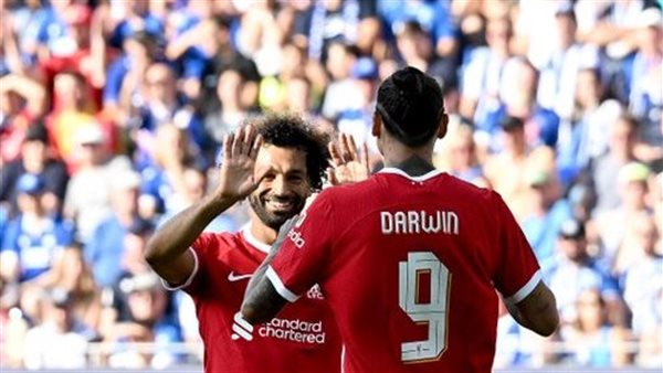 صلاح من مباراة ليفربول