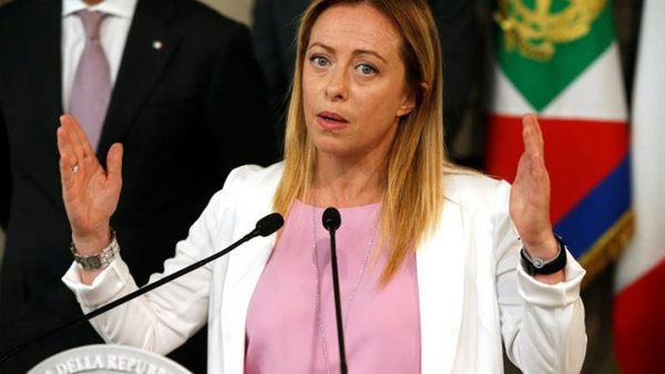 رئيسة وزراء إيطاليا