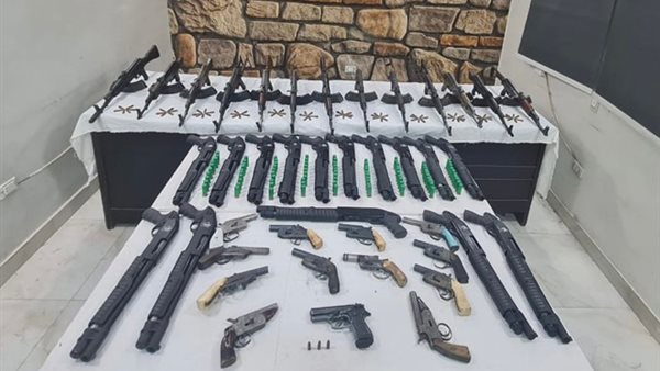 جانب من المضبوطات