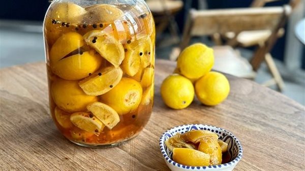 طريقة عمل الليمون