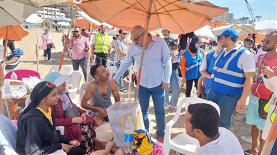 مصايف الإسكندرية تطلق أولى فعاليات حملة اعرف حقك لمنع الابتزاز على الشواطئ