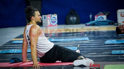 عاصم مرعي لاعب منتخب السلة: مفيش مستحيل ونقدر نكتب التاريخ في كاس العالم