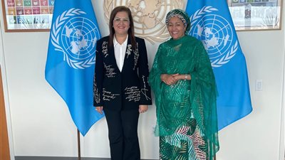 وزيرة التخطيط تبحث سبل التعاون مع نائبة الأمين العام للأمم المتحدة 