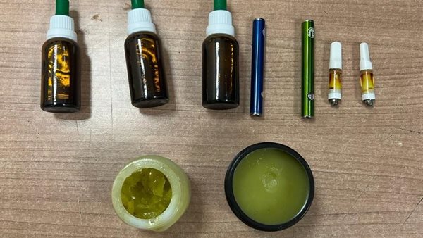 المخدرات المضبوطة