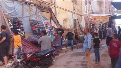 تحرير 58 محضر إشغال في مركز ملوي بالمنيا