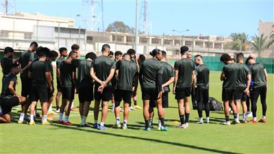 المصري يواصل معسكره المغلق ببرج العرب استعدادا للأهلي | صور