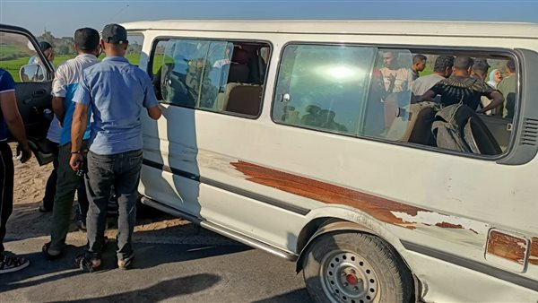 السيارة بعد الحادث