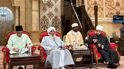 أسامة الأزهري يلقي كلمة حول أثر السنة النبوية في بناء المسلم بماليزيا | صور 