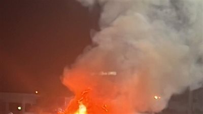  اندلاع حريق في إحدى مصافي النفط بالكويت 