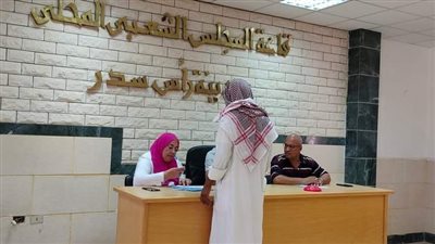 إجراء قرعة الحصول على الوحدات السكنية للحالات الإنسانية بمدينة رأس سدر