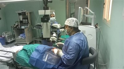 للقضاء على قوائم الانتظار.. إجراء 44 عملية خلال يوم واحد بمستشفى رمد شبين الكوم بالمنوفية