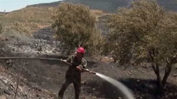 حرائق سوريا 