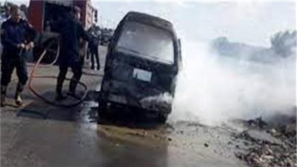 إنقلاب سيارة -ارشيفية